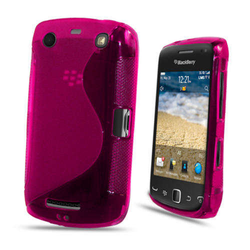 S Line Gel Case for Blackberry Curve 9380 (Pink)