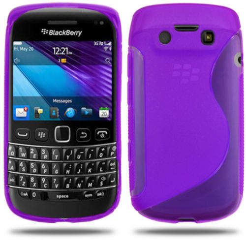 S Line Gel Case for Blackberry Bold 9790 (Purple)