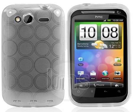 Hydro Gel Case Cover for HTC Wildfire S (Clear)