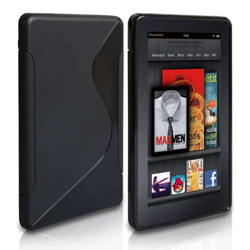 S-Line Gel Cover for Amazon Kindle Fire (Black)