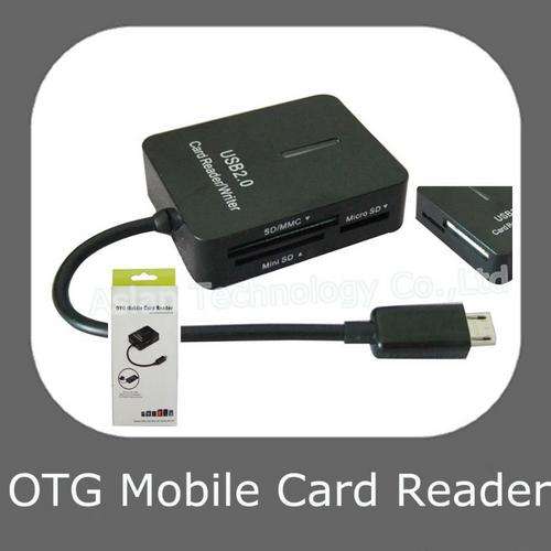 OTG Mobile Card Reader for Samsung Galaxy Note / Galaxy S III i9300 S3