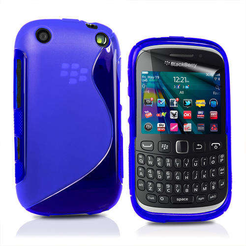 S Line Gel Case for Blackberry Curve 9220 9320 (Blue)