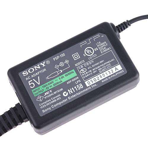 Original PSP Charger / Powersupply 5V 2.0A + Power Cord for Sony PSP 1000 2000 3000