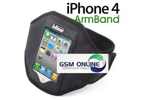 Gym Sport Armband Case for iPhone 2G/3G/3Gs/4G & iPod Touch (Black)