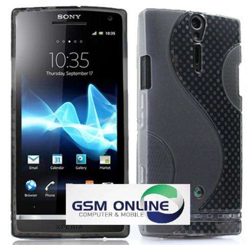 S-Line Case Cover Pouch for Sony Xperia S / Sony Xperia Arc HD Lt26i (Smoke) - Clearance