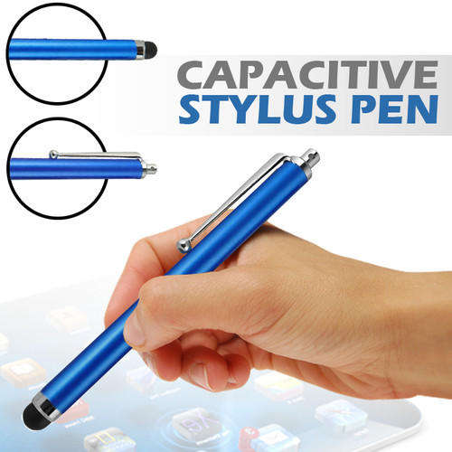 Capacitive Touch Screen Stylus for Tablets / iPads / iPhones / Touchscreen Devices - Blue