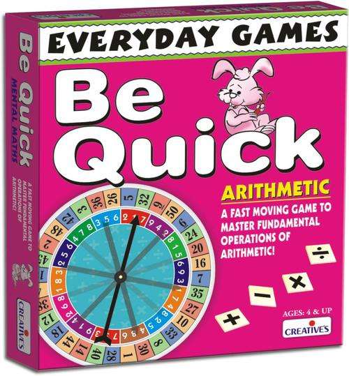 Creative Education Everyday Games-Be Quick- Arithmetic