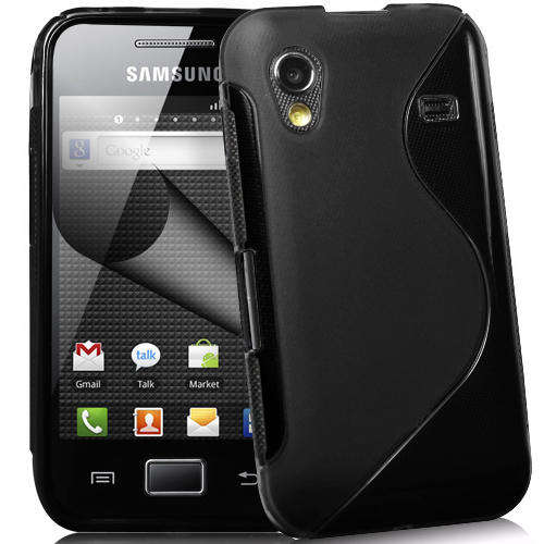 S-Line Pouch for Samsung Galaxy Ace S5830 (Black) + Screen Protector