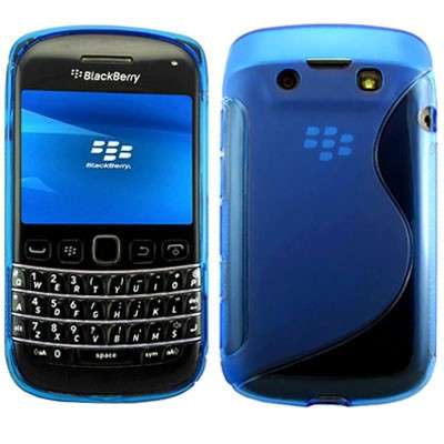 S Line Gel Case for Blackberry Bold 9790 (Blue)