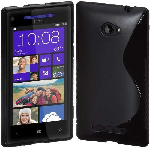 S-Line Gel Cover for HTC Windows Phone 8X (Black)