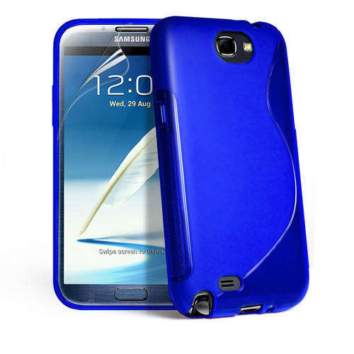 S-Line Cover for Samsung Galaxy Note 2 N7100 (Blue)