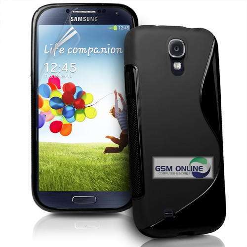 S-Line Gel Case Cover for Samsung Galaxy S4 i9500 (Black)