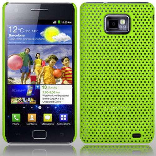Mesh Case for Samsung Galaxy S2 i9100 Green