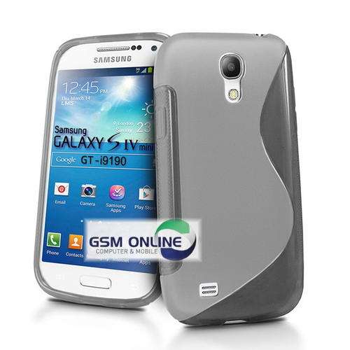 S-Line Gel Case Cover for Samsung Galaxy S4 Mini i9190 (Smoke)