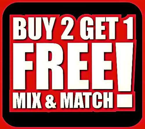 Mega Clearance Sale Buy 2 Get 1 Free - ONLY AT GSM ONLINE