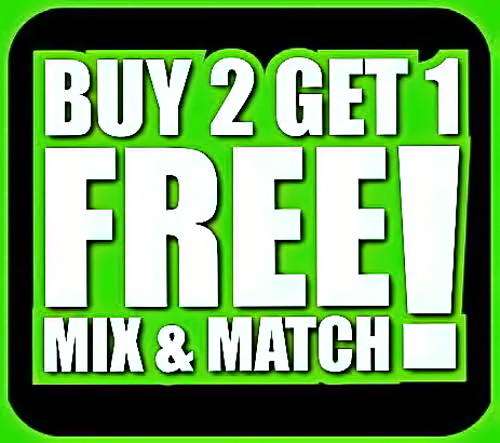 ULTIMATE CLEARANCE Sale Buy 2 Get 1 Free - ONLY AT GSM ONLINE