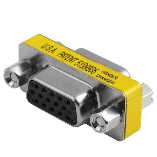 VGA Coupler 15 Pin Female to 15 Pin Female