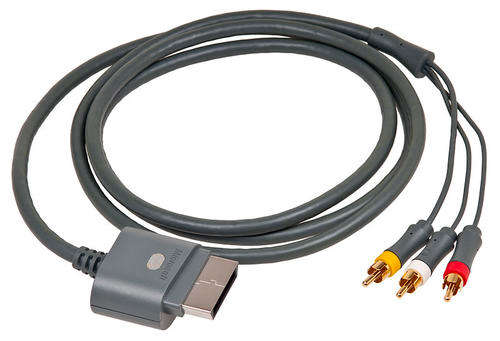 Genuine Microsoft Xbox 360 Composite AV Cable