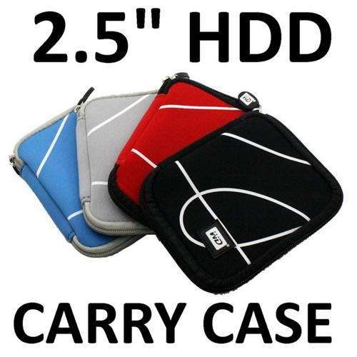 2.5" Mobile Hard Disk Drive HDD Cover Bag Case Pouch