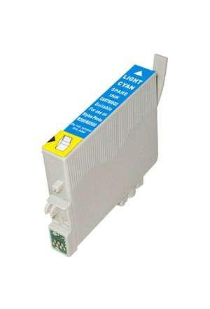 Compatible Light Cyan Ink Cartridge for Epson Stylus Photo