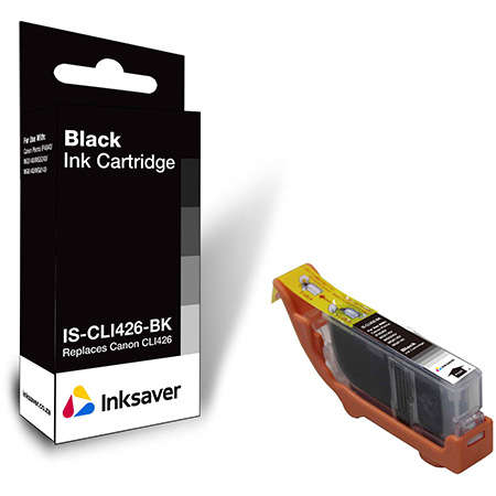 Compatible Black Ink Cartridge for Canon Pixma IP4840 IP4940 CLI426BK - Cheap Shipping