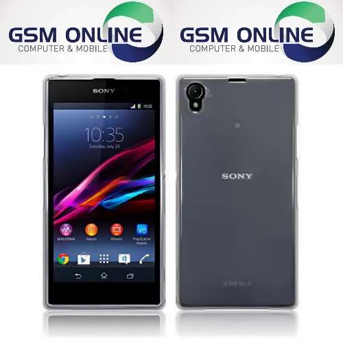 TPU Gel Case Cover for Sony Xperia Z1 (Smoke) L39H / C6902 / C6903 / C6906 / C6943