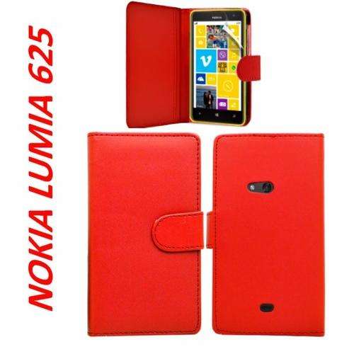 Book Type Flip Case for Nokia Lumia 625