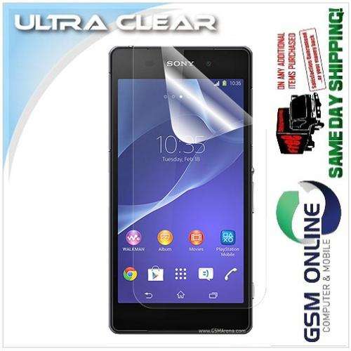 2 Pack Screen Protector for Sony Xperia Z2 (Clear) - Cheap Shipping