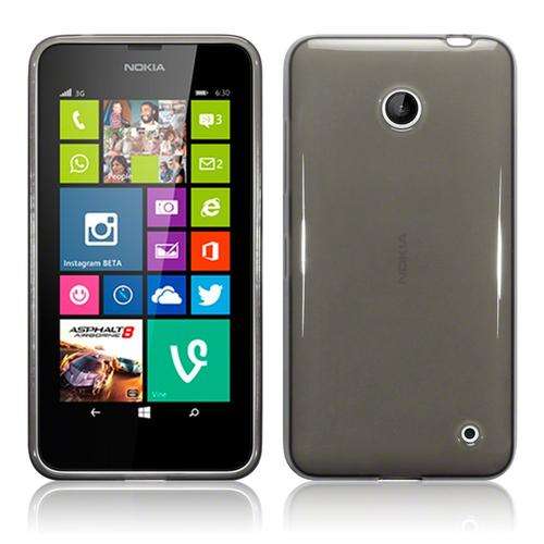 Gel Case For Nokia Lumia 630 (Smoke) Cheap Shipping Available