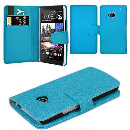 Wallet Flip Stand Case for HTC One M7 - Cheap shipping