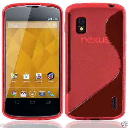 S-Line Gel Case Cover for LG Nexus 4 E960 - Cheap Shipping