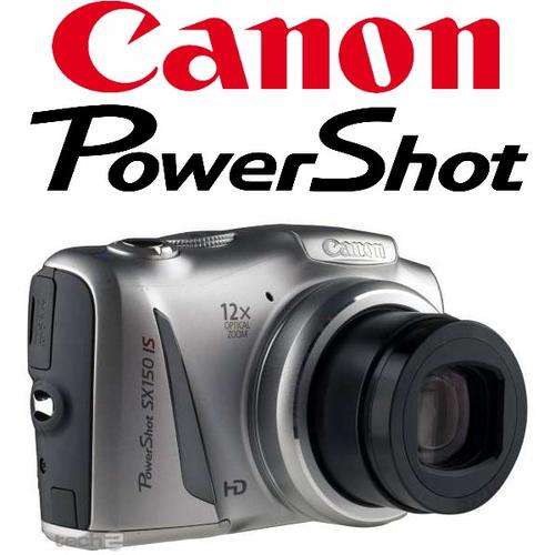 Canon PowerShot SX150 IS (Silver) - DEMO MODEL + 32GB SD CARD - SAVE MORE THAN R1000
