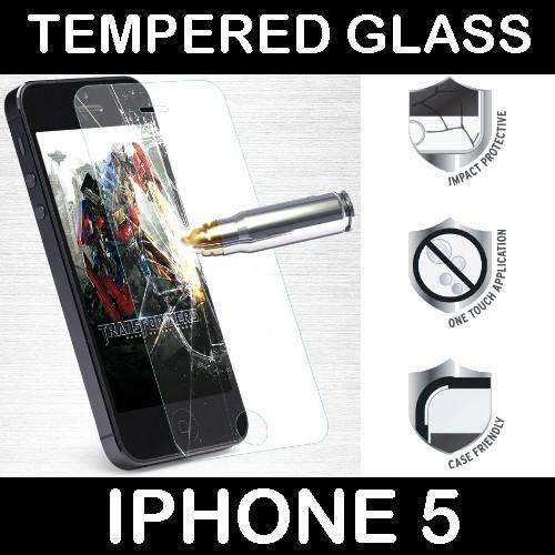 Tempered Glass Screen Protector for Apple iPhone 5  - Cheap shipping