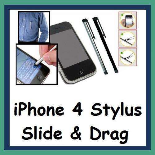 Stylus Touch Pen for Apple iPad iPhone with Slide & Drag