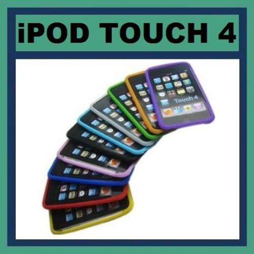 Silicone Skin for Apple Ipod Touch 4 - Multi Colours