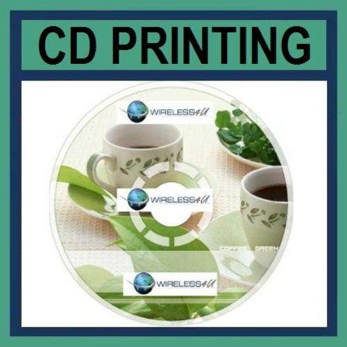 FULL COLOUR CD PRINTING DISC INCLUDED
