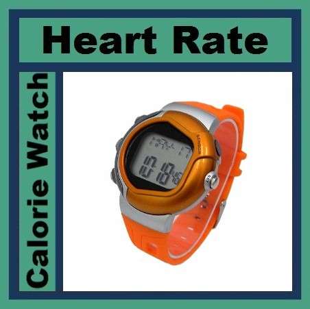 Pulse Heart Rate & Calorie Counter Sports Watch - Mens/Ladies