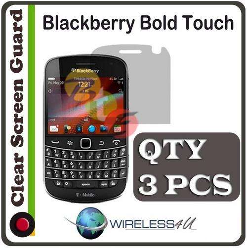 ProGuardz 3 Pack Screen Protector Guard for Blackberry Bold Touch 9900 - ONLY R59