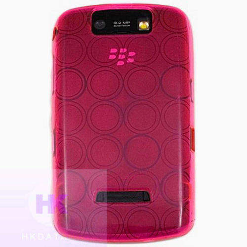 TPU Circle Gel Case for Blackberry Storm 9500 9530 Pink