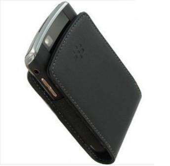 Leather Pocket Case Pouch for Blackberry Bold 9700/9780