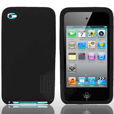 Soft Silicone Skin for Ipod Touch 4 Black