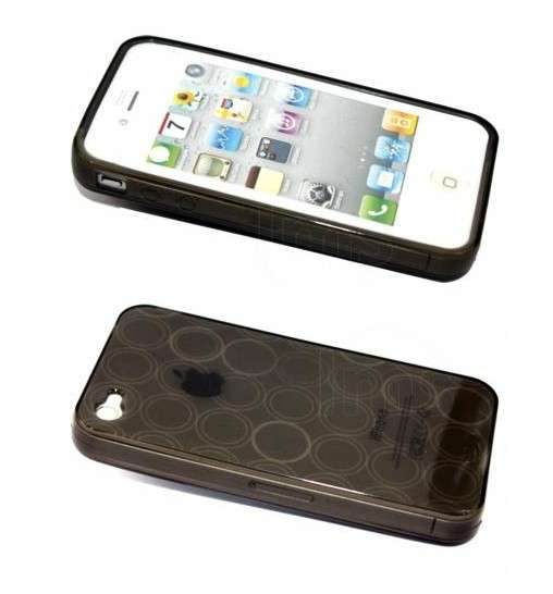 Hydro Gel Case for Apple iPhone 4 (Smoke) - Cheap Shipping