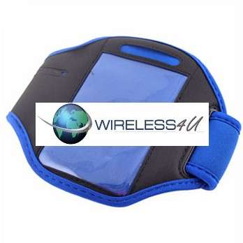 Gym Sport Armband Case for iPhone 2G/3G/3Gs/4G & iPod Touch (Blue)