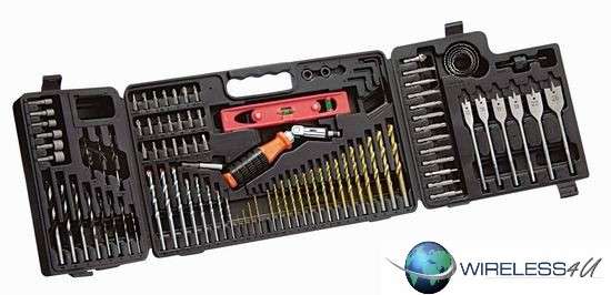 100 Pcs Drill Bit Set - Perfect Gift for Dad