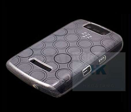 TPU Circle Gel Case for Blackberry Storm 9500 9530 Clear
