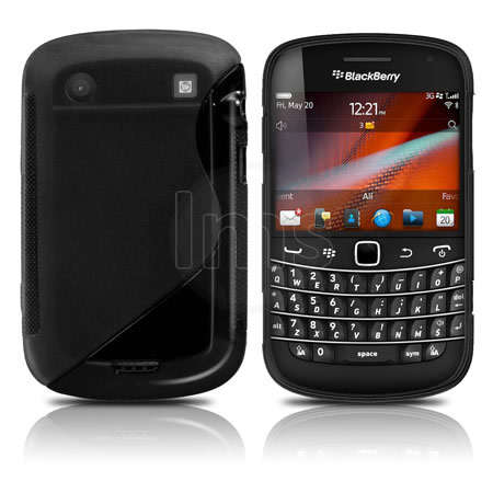 S Line Gel Case For Blackberry Bold 9900 9930 (Black)