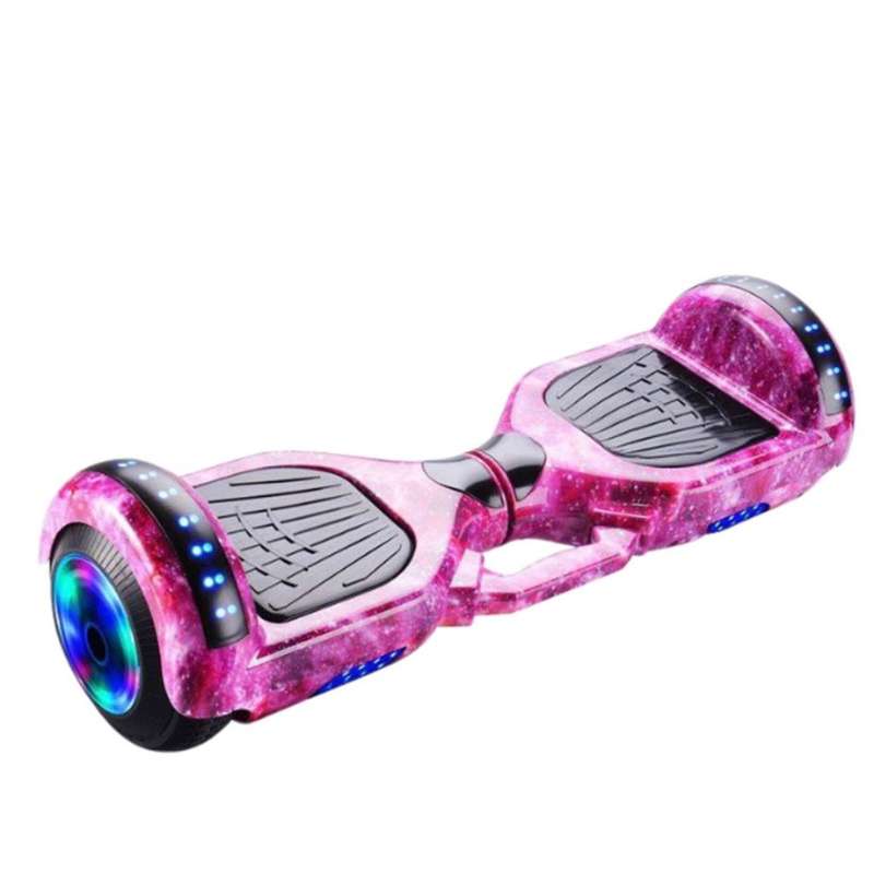 6.5 Inch Smart Auto Balance Hoverboard With Bluetooth Speaker - Army Pink