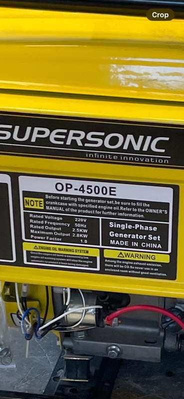 Supersonic Generator OP 4500