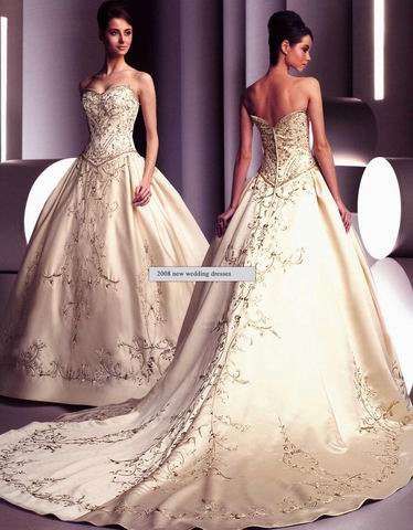 Wedding dress Back