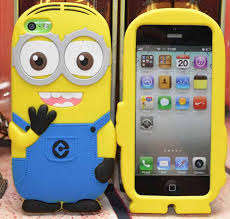 Iphone 5 Minion Cover (Kevin) BRAND NEW****